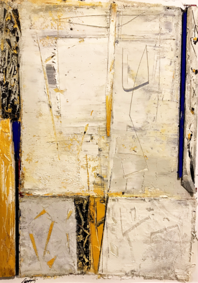 Marino Iotti - Senza titolo - olio su tela - cm 46x33 - anno 2019